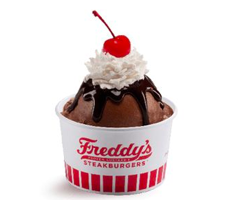 Freddy’s: Free Mini Chocolate Custard Dish!