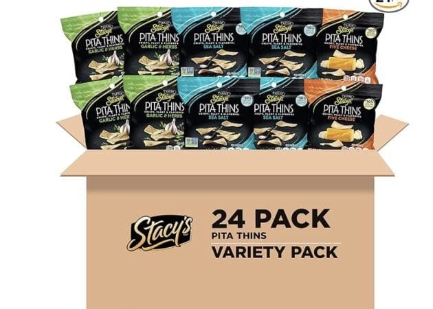 Stacy’s Pita Thins, Variety Pack (Pack of 24) only $11.62 shipped, plus more!