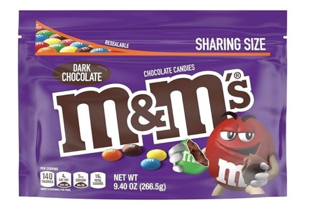 M&M’S Dark Chocolate Candy, Sharing Size only $1.27!